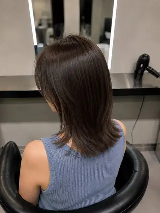 ミディアム カラー 🌈ウルトワ水素 髪質改善naru🌈のヘアスタイル