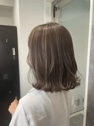 ミディアム カラー 川崎のカラー職人🥣 kentaのヘアスタイル