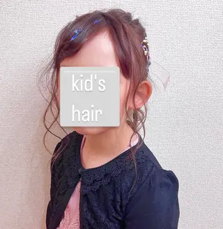 ヘアアレンジ キッズ un par unの眉毛・アイブロウイメージ
