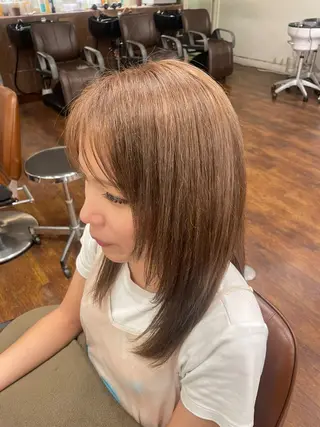 ロング 井上 悠人のヘアスタイル