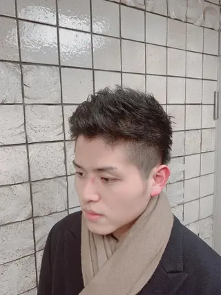 ショート 山内 敢史のヘアスタイル