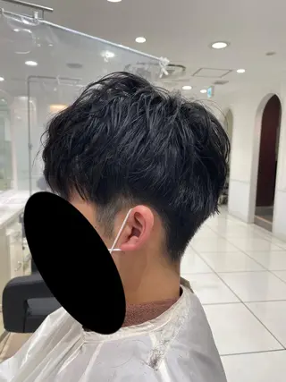 メンズ 🔹メンズ縮毛矯正 川島爽楽🔹のヘアスタイル