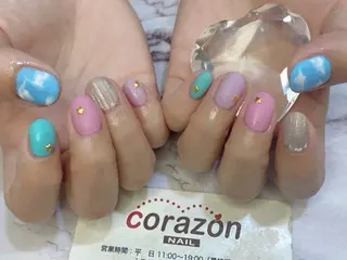 ネイル ネイリスト aicoのネイルデザイン
