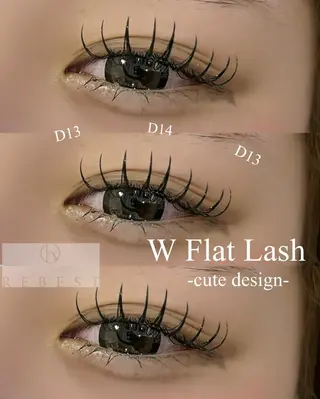 マツエク・マツパ 🩵REBEST京橋 eye&nailのマツエク・マツパデザイン