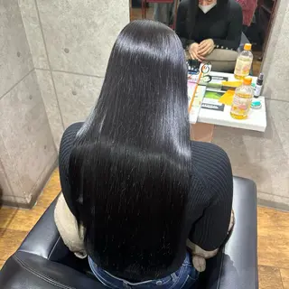 ロング 縮毛矯正／ダブル カラー／はづき☘️のヘアスタイル