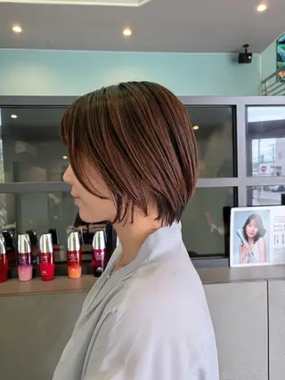ショート 🫧古田 穂香🫧パーマモデルのヘアスタイル