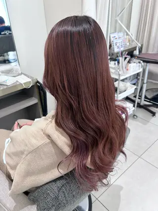 ロング カラー 渡辺　亮/髪質改善 レイヤーカットのヘアスタイル