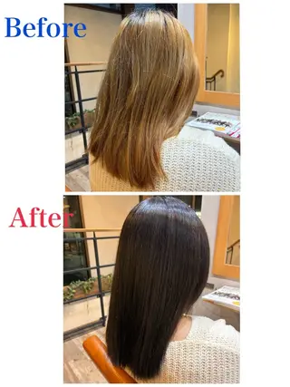 カラー お褒めの口コミ多数✨ 美髪カラー/浦本冴絵のヘアスタイル