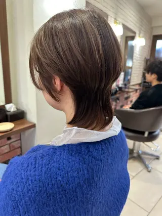 ミディアム 髪質改善 LIME 長野駅のヘアスタイル