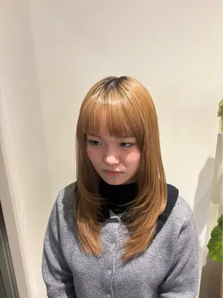 ロング 神田 音羽のヘアスタイル