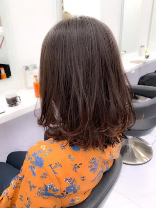 セミロング 【丁寧なカウンセリ ング】MIHOのヘアスタイル