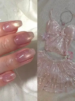ネイル 長瀬 瑠霞のネイルデザイン