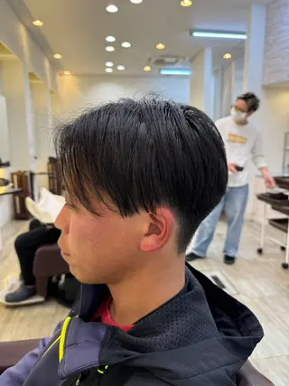 ショート メンズ 永井 天斗のヘアスタイル
