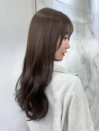 ロング こやま りほのヘアスタイル
