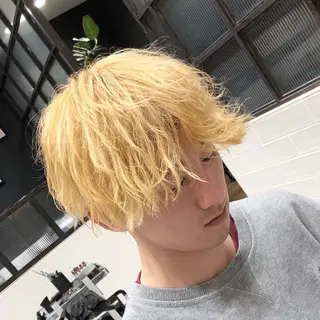 ショート カラー メンズ カット無料/髪質改善 髪質根本改善/艶髪のヘアスタイル