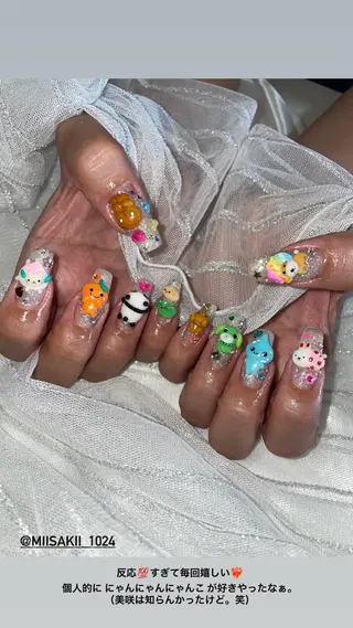 ネイル 西田 ひろみのネイルデザイン