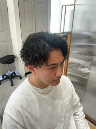 パーマ メンズ 🫧艶髪ボブ🫧 チカのヘアスタイル