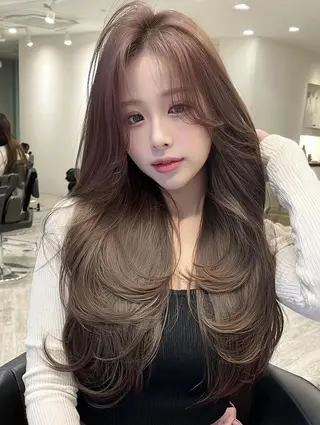 ロング FOCUS JAPAN3のヘアスタイル
