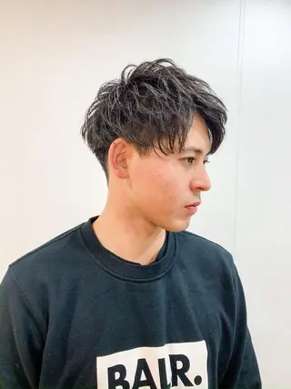 ショート パーマ ヘアアレンジ メンズ メンズスタイル ly本厚木のヘアスタイル