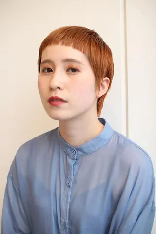 カラー ボブ/艶カラー ✨SUKURI 玉造のヘアスタイル