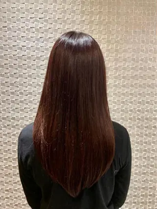 ロング 髪質改善/艶カラー ⚡️コメス/錦糸町のヘアスタイル