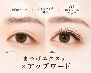 マツエク・マツパ THE SALON ariaのマツエク・マツパデザイン