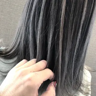 ミディアム カラー ヘアアレンジ アンドウ ユウ/ レイヤーカット/韓国のヘアスタイル
