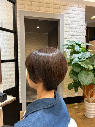 ショート ボブ/ミディアム/ maikaのヘアスタイル