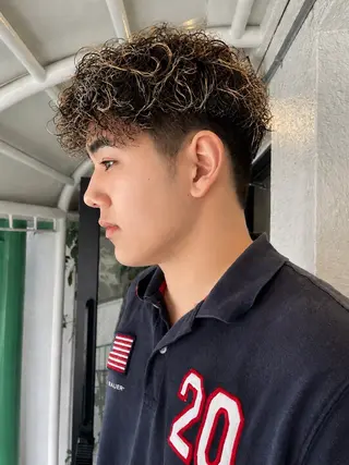 パーマ メンズ 🔥メンズ特化🔥 渋谷/近澤瑠以✂︎のヘアスタイル