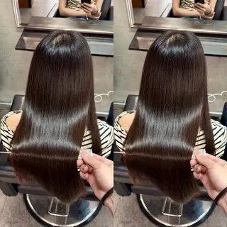 ロング 🫧髪質改善 縮毛矯正特化🫧中西のヘアスタイル