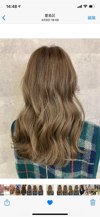 カラー 艶髪ハイトーンカラー kana♡のヘアスタイル