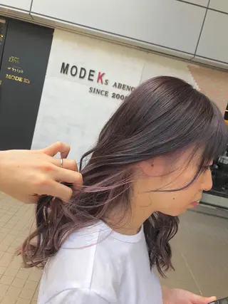 ミディアム カラー SHAFT Ieiriのヘアスタイル