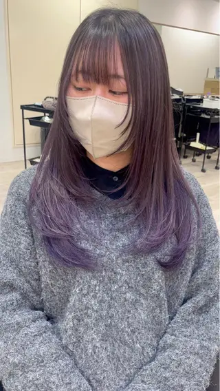セミロング 🏁片倉 玲旺🏁のヘアスタイル
