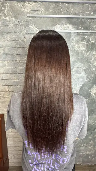 ロング カラー・縮毛モデル 募集🌈MAMU🌈のヘアスタイル