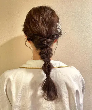 ロング ヘアアレンジ T Ayaのヘアスタイル