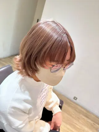 ミディアム 川畑 心子のヘアスタイル