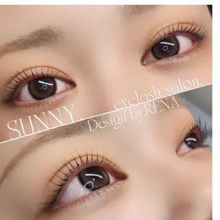 マツエク・マツパ SUNNY.☀ RENAのマツエク・マツパデザイン