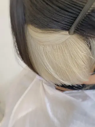 カラー 原田 涼矢のヘアスタイル