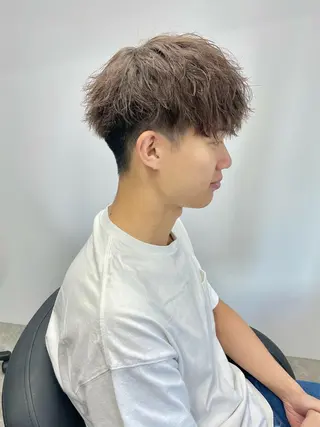 パーマ メンズ エビスザキレン/メン ズ/心斎橋🌳のヘアスタイル