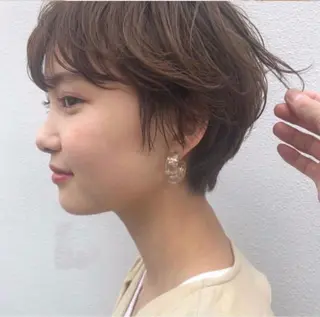 ショート kiyono ⭐︎ダブルカラーのヘアスタイル