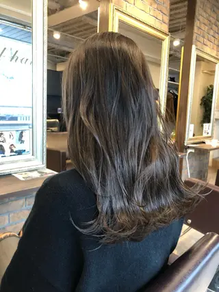 セミロング カラー 美髪・艶髪特化美容師 RYOJIのヘアスタイル
