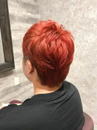 ショート メンズ Blanco Color&Careのヘアスタイル