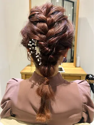ヘアアレンジ 大人の似合わせカット 髪質改善 ASUKAのヘアスタイル