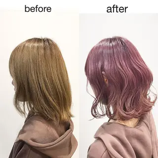 ショート カラー 髪質改善カラー ショートボブ専門のヘアスタイル