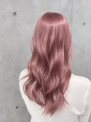 ロング 推し活カラー/ アレンジ🩵ayaのヘアスタイル