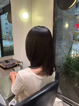 ミディアム 沢井涼人 ✂︎ 直前割引有のヘアスタイル