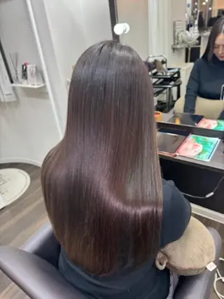 ロング 美髪髪質改善✨ 店長 天城由香のヘアスタイル
