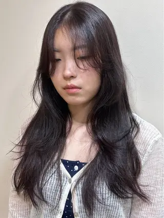 ロング カラー ナチュラル大人っぽい スタイル MAORIのヘアスタイル