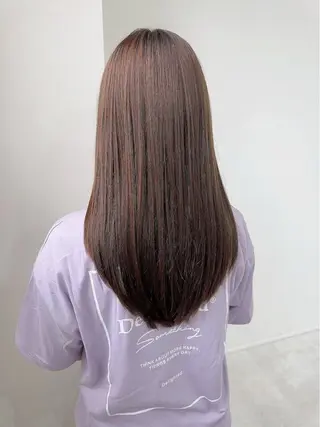 ロング カラー ciyon. ヘア デザイナー ayaのヘアスタイル