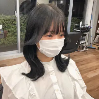 ミディアム カラー トレンドヘア🌿 chinariのヘアスタイル